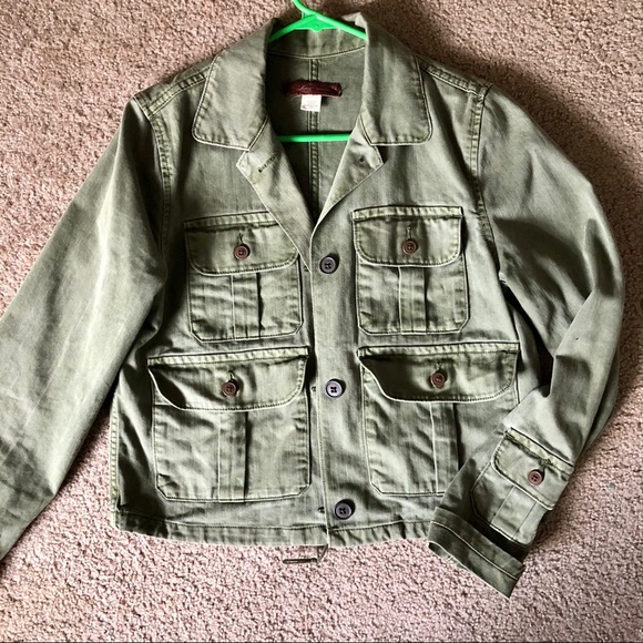 Levi's olive green jacket - Picture 1 of 5